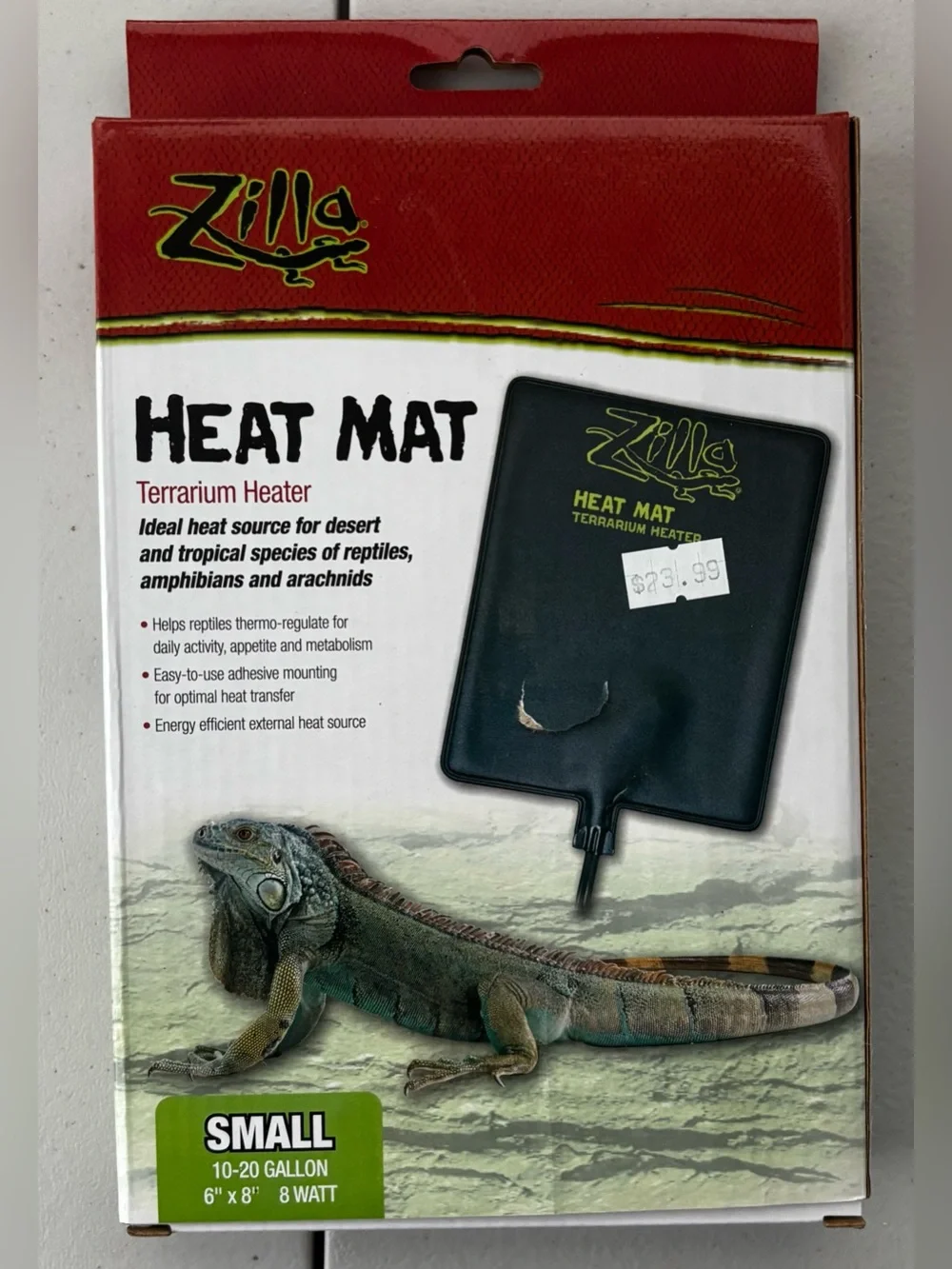 Zilla Small Reptile Heat Mat for Terrarium